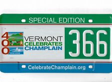 VERMONT license plate 