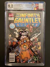 Infinity Gauntlet vol.1 #1 1991 Newsstand CGC 9.8 Marvel Comic Book GR1-131 picture
