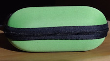 5” Padded Pouch Hard Carry Case Protective Smoking Pipe Storage Zipper - Green picture