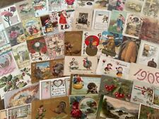 Nice Lot of 50~Mixed Vintage Antique Holidays Greeting Postcards~in sleeves-k166 picture