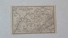 Kentucky & Tennessee 1888 Civil War Map picture