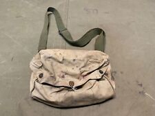 ORIGINAL WWII US ARMY M6 GAS MASK CARRY BAG-OD#3 picture
