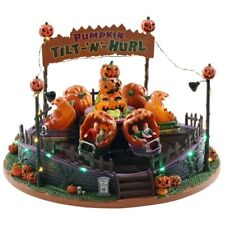 LEMAX Spooky Town Holiday Village Pumpkin Tilt-'N'-Hurl picture