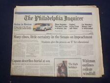 1998 DEC 23 PHILADELPHIA INQUIRER - WHITMAN OUTLINES COLLEGE WINDFALL - NP 7174 picture