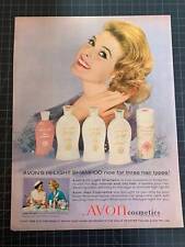 Vintage 1959 Avon Cosmetics Haircare Print Ad picture