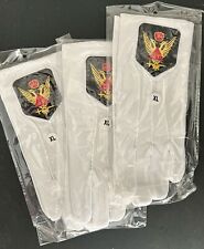 33rd Degree Scottish Rite Gloves - Size XL (3 Pairs) picture