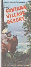 1960's Fontana Village Resort Fontana Dam North Carolina Brochure picture