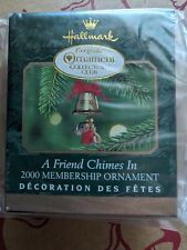 Hallmark Keepsake Ornament A Friend Chimes In 2000 picture