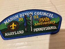 Mason Dixon Council CSP SA-11 75th Anniversary 2002 B picture