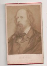  Vintage CDV Alfred Tennyson, 1st Baron Tennyson  British poet. picture
