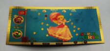Princess Peach from Super Mario 24K gold foil plated  collectible banknote picture