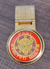 B.P.O.E. Elks memorabilia -Past Exalted Ruler -money clip picture