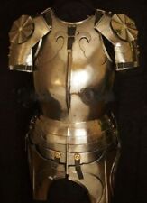 16 Guage Hammered Steel Knight Tornament Gothic Cuirass With Pauldrons & Tassets picture