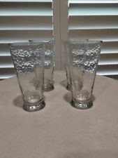 4 Southern Living Sippers Drinking Glasses / Tumblers 22 oz  Hammered Excellent picture