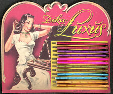 1930s Deka-Luxus High End Hairpin Card Lady is Detailed. Spectacular Graphics picture