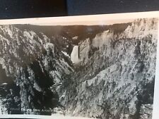 Rppc Grand Canyon from Artist Point falls in distance postcard a65 picture