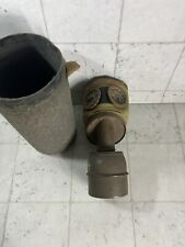 French Ww2 TC-38 Gas Mask With Paper Mache Tin 1943 picture