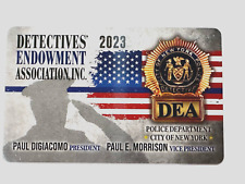 1    NEW  AUTHENTIC  2023  DEA  PBA CARD