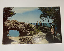 Michigan MI Mackinac Island Arch Rock Postcard Old Vintage Card View Standard P2 picture