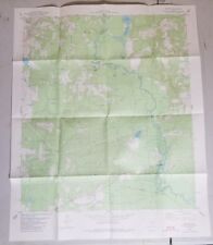 NECHES Quadrangle TEXAS Vintage US Interior Geological Survey Map 1982 picture