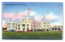 Postcard Thayer Hospital, Waterville ME Maine I53 picture