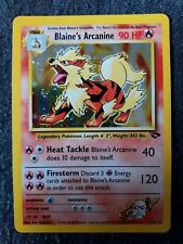 Pokemon Card : Blaine's Arcanine Holo : Gym Trainer picture