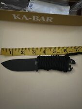 Ka-Bar  Knives Becker Necker Black With Sheath BK11  NEW And Paracord picture