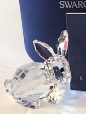 Swarovski Crystal 9100 000 096 Sitting Rabbit 905777 In Box With Certificate picture