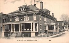 B.P.O. Elks Club Houlton ME Maine Photolux Street View Vintage Postcard 1910's picture