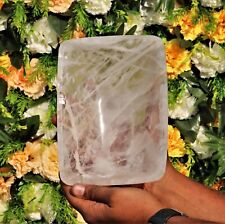 Large 200MM Natural Clear Crystal Quartz Healing Metaphysical Rectangle Bowl picture