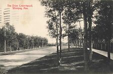 The Drive Cresentwood Winnipeg Manitoba Canada 1910 Postcard picture