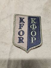 Genuine KFOR Patch NATO Kosovo Force picture