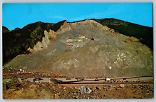 Hope Princeton Hwy Landslide Postcard British Columbia Vintage 1960s Walker picture
