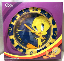 Looney Tunes Tweety Bird Wall clock Time Concepts 2000 Warner Bros. VINTAGE picture