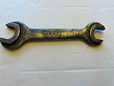 Vtg.  Bonney Forge 6 inch Wrench (B) 27F,  3/4 & 5/8, B Shield Logo, Collectible picture