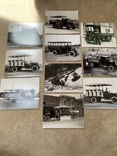 Lot Of (10) 8X10 Photos Of 1910s/1920s Trucks Day Elder/Diamond T picture