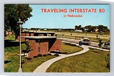 NE- Nebraska, Traveling Interstate 80, Antique, Vintage Postcard picture