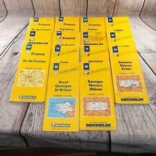 14pcs of VINTAGE ROAD MAP France Michelin picture