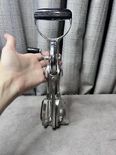 Vintage 50s Oekcoo Manual Hand Held Mixer Beater Stainless Steel USA picture