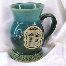 Rare King Richard's Faire 2000 Ltd Ed Green 22 oz Stoneware Mug #106/350 USA picture