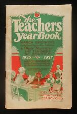 1926 The Teachers Year Book March Brothers 98 Pages Loads of Material Lebanon OH picture