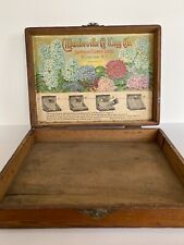 Mandeville & KING Co. Flower Seed Box Vintage Candytuft seeds picture