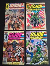 G.I. JOE: A REAL AMERICAN HERO YEARBOOK 1-4 Complete  - ALL NEWSSTAND - 1985 picture