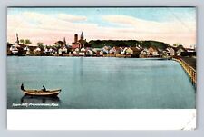 Provincetown MA-Massachusetts, Town Hill, Antique, Vintage Souvenir Postcard picture