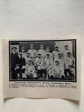 Harvard University Crimson Cambridge Massachusetts MA 1913 Baseball Team Picture picture