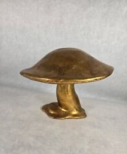 Vintage Anthony Freeman McFarlin Gold Mushroom Signed MCM California Pottery  picture