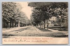 c1910 Dirt Road Mitchell Street Looking East FRom Sheridan Kendallville P364 picture