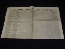 1864 JANUARY 18 BOSTON DAILY ADVERTISER NEWSPAPER - TRUMBULL REQUEST - NP 3878I picture