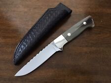 VTG Harold Corby Custom Fixed Blade Knife Horn Handle picture