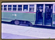 SEPTA Philadelphia PCC Streetcar Trolley #2103 c.1960-70s  35mm picture